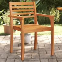 vidaXL Zestaw krzeseł ogrodowych 6 pcs Brązowy 55.5 x 55.5 x 90 cm | 3375764 | 8721288623270