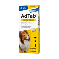 ADTab 900mg kramtomosios tabletės šunims nuo blusų ir erkių 22-45kg
