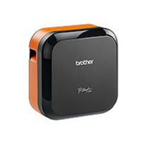 Etikečių spausdintuvas Brother P-Touch PT-E720BT terminis monochrominis juodas oranžinis