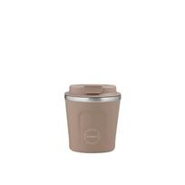 AYA&IDA Nerūdijančio plieno kelioninis puodelis 'Dusty Brown' - 240 ml