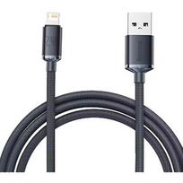 Baseus Crystal Shine USB-A to Lightning Fast Charging Data Cable, 2.4A, 2m CAJY000101