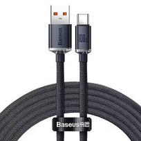 Baseus Crystal Shine USB-A to USB-C Cable, 100W, 1.2m CAJY000401