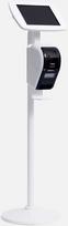 Capture Secure Tablet and iPad Floor Mount (White) (CA-FBR-W4-PL7-MG)