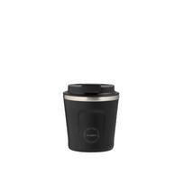 AYA&IDA Nerūdijančio plieno kelioninis puodelis 'Matte Black' - 240 ml