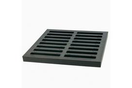 Šulinio grotelės 300*300 PVC A15 Grafito - Mx 01783