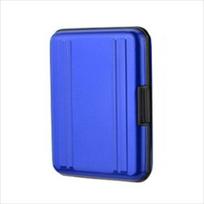 Memory Card Box Aluminum Case Microsd Case SD Card Holder Memory Card Case Memory Card Protector raudona
