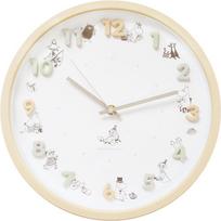 Gamyklinis Moomin piktogramos sieninis laikrodis Smėlio spalvos T's MO-5520472BE smėlis