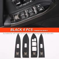 For Mitsubishi Pajero accessories v93v97v98 stainless steel glass switch cover Pajero Montero modified interior