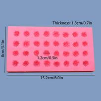 DIY 3d Raspberry Fruit Silicone Mold Diffuser Plaster Epoxy Resin Mold Fondant Chocolate Mousse Cake Decoration Baking Mold rožinė