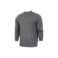 Nike Sportswear Tech Fleece Kangaroo Pocket Crew Neck Sweatshirt Men Tops Grey 805141-091 XL