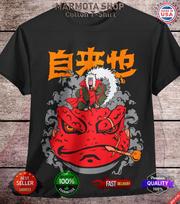 Jiraiya Shirt Naruto Shippuden Rasengan Itachi Anime Unisex Tee T-Shirt All Size L