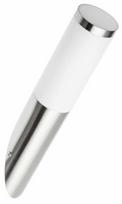 Sieninis lauko šviestuvas GTV Milan U, 40W, E27, IP54, sidabro sp., 7.6 cm x 40 cm