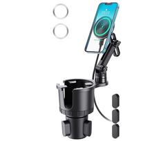 Universal 2-in-1 Car Wireless Fast Charging Phone Holder Cup Holder Clip-On Phone Stand for Vehicle juoda