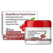 Goji uogų veido kremas, Anti-aging antioksidacinis veido drėkiklis, Atgaivinantis raukšlių mažinimo kremas