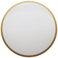 Šviestuvas lubų Besk Gold Slim, LED, 3000 °K, 1 x 36 W, aukso sp./balta sp.