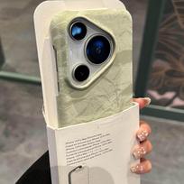 Pieno mėlynas aksomas Tinka Huawei Pura70Pro + Mobiliojo Telefono Dėklas Retro Satino 70Pro Pusiau Apimantis Apsauginis Dėklas Pur Honor magic6 black