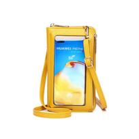 Women's Bag Multi-function Mobile Phone Bag Female Crossbody Bag Fashion Large Capacity Small Bag One Size geltona