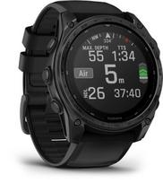 Garmin tactix 8: 51mm Solar aukščiausio lygio taktinis išmanusis laikrodis su saulės energija įkraunamu ekranu, titano apvadu, safyriniu stikleliu ir atsparumu vandeniui iki 40 metrų gylio (į komplektą įeina sprendiklis „Applied Ballistics Ultralight“)