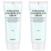 SIDMOOL Ultra Facial Moisturizing Low Molecular Hyaluronic Acid Cream - Deep Hydrating & Barrier Recovery Face Moisturizer (80g x 2pcs Set)