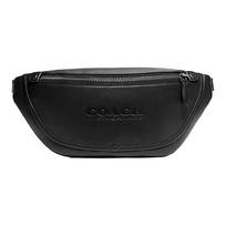 Coach Lygos Juosmens Krepšys, Tikros Veršio Odos Juodas Įstrižas Krepšys Vyrams, Atsitiktinis Kasdienis Kelionėms, Darbui C2291-JIBLK Basic Set (Bag+Dust Bag)