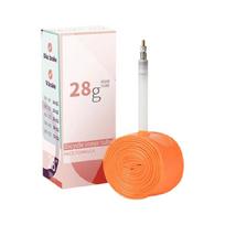 Plento dviračio vidinė padanga Vamzdelio keitimas Atsparus pradūrimams Dviračio vidinis vamzdelis Dviračių remonto priedai Patvarus 65mm white