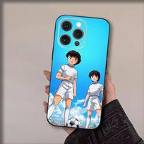 Anime C-Captain T-Tsubasa Phone Case For iPhone 17,16,15,14,13,12,11,Pro,Max,Plus,Air,X,XS,XR,SE,8,7,Mini,Soft Black Funda iPhone12PRO