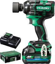 HiKOKI 36V smūginis veržliasukis WR36DH Apima pradinį remontą ir du sistemos Maksimalus atsukimas 650 Maksimalus priveržimas 350 padangoms - garantija, Bluetooth,