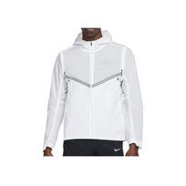 Nike Vienspalvis Austas Vandeniui Atsparus Sportinis Džemperis Su Gobtuvu Vyriški Striukės Baltas DM4774-100 XL