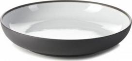 Revol Solid lėkštė 23,5 cm, balta-juoda