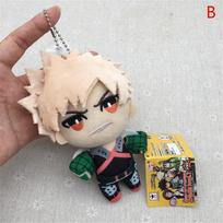 Anime My Hero Academia Bakugou Katsuki Midoriya Izuku Deku mielas pliušinis pakabukas
