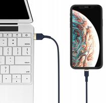 Vayox Usb-c į Apple Lightning kabelis, 1m, tamsiai mėlynas