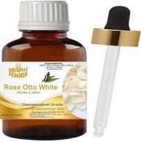 Levenmooi Baltoji rožė Otto (Rosa × alba L.) Gryno ir natūralaus terapinės klasės eterinio aliejaus stiklinė 5 ml