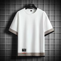 Summer Men's T-Shirts Drop Shoulder Male T-shirts T Shirts Oversized Clothes Man Top Tees M balta