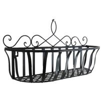 Pakabinamas gėlių vazonų stovas Metalinis vielinis turėklas Vazonų laikiklis Stovas Dekoratyvinis menas Sieninis augalų krepšys namams black
