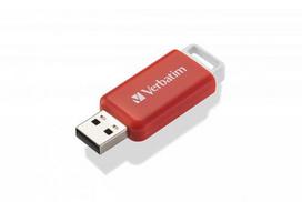 Verbatim 16GB V DataBar USB 2.0 Drive Red retail