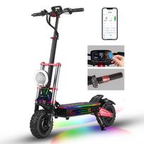 ES 2026 S5-11 6000W 60V 38AH Maksimalus greitis 95km/h Diskinis stabdys 11 colių elektrinis paspirtukas 100 km nuotolis NFC raktas Galima prijungti programėlę S5-6000W-60V-38AH-tt