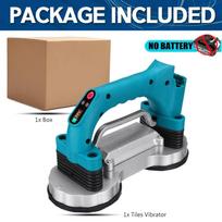 60-180cm Adjustable Tiling Tiles Machine Tiles Vibrator Suction Cup Protable Automatic Floor Vibrator Leveling Tool With One/Two Battery New Only machine