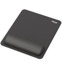 FELLOWES MOUSE PAD WITH WRIST REST/BLACK 100142555