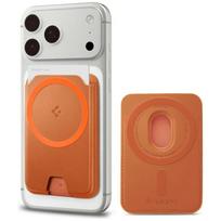 Spigen Magnetic wallet Valentinus MagFit+ MagSafe orange