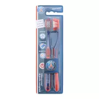 Epl Set Duo, Paris Saint-Germain, Toothbrush, Blue  AND  Red, 2-pack