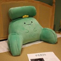 Minkštas lateksinis ledo pupelių galvūgalio pagalvėlė sofa pagalvė mergaitėms Medium Cushion for Chair [60x40 cm]
