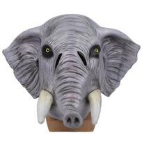 Helovino kostiumas Gyvūnas dramblio kaukė, Afrikos dramblis, Azijos dramblio kaukė, dramblio galvos apdangalas, Helovino vakarėlio kaukė Elephant-