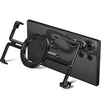 Oatsbasf Metalinis telefono dėklas, skirtas Samsung Galaxy S24 S23 Ultra, aliuminio magnetinis rėmelis, berėmis telefono apsauga su Magsafe stoveliu For Galaxy S23+ juoda