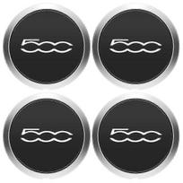 4pcs 133mm Hubcap for Fiat 500 Wheels Centre Hub Caps Set 68078419AC 68078421AC