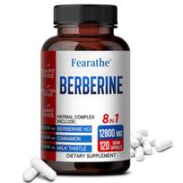 Berberinas ir Ceilono cinamonas 6000 mg 120 kapsulių Širdies sveikata ir imunitetas 120 Capsules