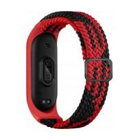Beline Nylon Strap Xiaomi Mi Band 8 Black-Red