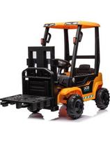 JCB šakinis krautuvas Geltonos spalvos