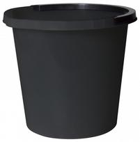 Kibiras Plast Team, 10 l, juoda sp.