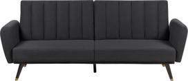 Sofa-lova Beliani Vimmerby, juoda sp., 212 x 80 cm x 90 cm
