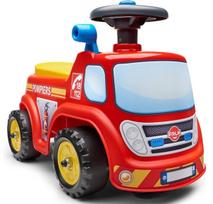Paspiriamas automobilis Falk Fire Truck, raudona sp.